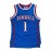 Kids Sport Jerseys Youth For Boys Girls #1 TOMBALL Basketball Jersey, 3-14Years Blue