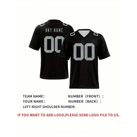 Customized football jerseys, personalized football shirts, printed and sewn names and numbers, personalized football and tennis jerseys, outdoor sports matches