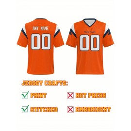 Customized football jerseys, personalized football shirts, printed and sewn names and numbers, personalized football and tennis jerseys, outdoor sports matches