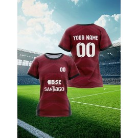 Custom Women's Soccer Jersey - Personalized Team & Name Customization, Plus-Size Football Shirt with Quick-Dry Fabric, Breathable Training Top for Women's Teams, Games, Practice - Athletic Apparel, Comfortable Fit