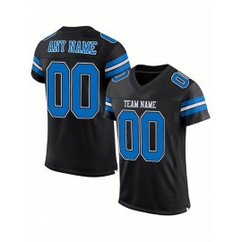 Customized football jerseys with personalized printed names and numbers. Customized large-sized Women's sports uniforms and sweatshirts are suitable for sports, outdoor sports, sports clothing, event clothing, sports style, and durable sports clothin