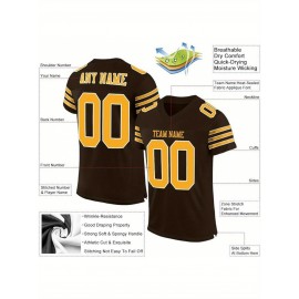 Customized football jerseys with personalized printed names and numbers. Customized large-sized Women's sports uniforms and sweatshirts are suitable for sports, outdoor sports, sports clothing, event clothing, sports style, and durable sports clothin