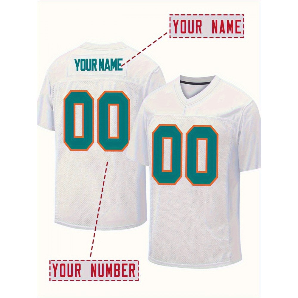 Custom Plus-Size Women'S Soccer Jerseys with Personalized Names And Numbers, Featuring Embroidered Designs for Casual Outdoor Sports And American Football.