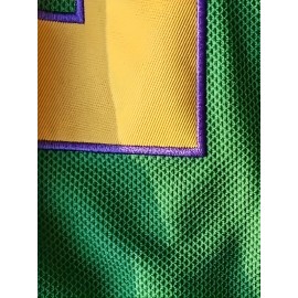 Men's Green # 99 Duck Ice Hockey Sweatshirt, Loose Embroidered Long Sleeves, Sporty, Fashionable And Casual, Breathable On The Street