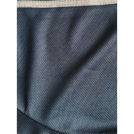 Men'S White Striped Baseball Shirt with Classic Letter Embroidery Design, Breathable Button Short Sleeved Shirt for Training And Competition