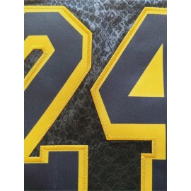 Men'S Black # 8-24 Basketball Shirt, Casual, Fashionable, Breathable, High Quality Embroidered Street Basketball Hoodie