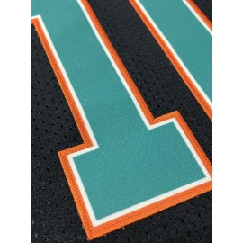 Men'S Black # 10 Rugby Jacket Loose Embroidered Sports, Fashionable, Casual, Street Breathable Rugby Top