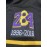 Men's Black Baseball Jersey with Bold Yellow '24' & 'Legend' Embroidery, #8 Button-Up V-Neck Shirt - Breathable Loose Fit for Training, Competition & Casual Wear - Machine Washable All-Season Sportswear, Durable Sportswear