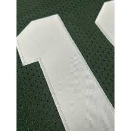 Men's Green # 10 Rugby Jacket Loose Embroidered Sports, Fashionable, Casual, Street Breathable Rugby Top