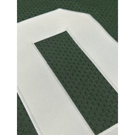 Men's Green # 10 Rugby Jacket Loose Embroidered Sports, Fashionable, Casual, Street Breathable Rugby Top