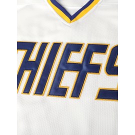 Men's #16 St. Louis Blues Ice Hockey Jersey - V-Neck, Long Sleeve, White & Navy Blue, Loose Fit for Training, Games & All Seasons