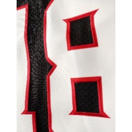 Men'S black # 18 American Football Jersey Suit Loose Embroidered Sports, Fashionable and Casual, Street Breathable Football Suit