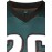 Men's Green #26 Embroidered Football Jersey - Breathable Knit V-Neck Shirt, Elastic Design for Team Sports & Casual Wear, Machine Washable, Spring/Summer/Fall, Sizes S-3XL