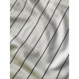 Men'S Black And White Stripe # 99 Baseball Shirt, Loose Embroidered Sports, Fashionable And Casual, Street Breathable