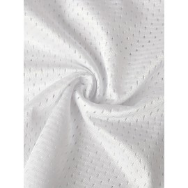 Men'S American Football Shirt # 45 White Football Sweatshirt Breathable V-neck Knitted Loose Fabric Suitable For Team Sports Training Competition Street Christmas Halloween Size S-3XL